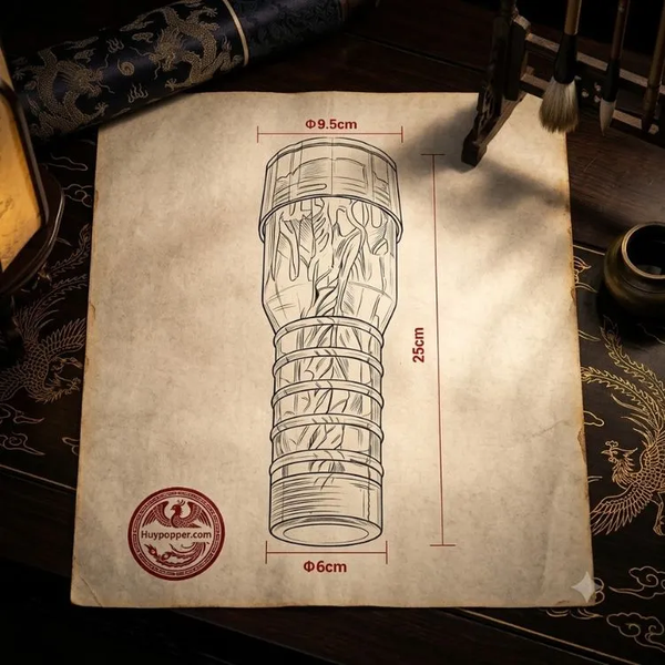 Đèn Pin Thủ Dâm Trong Suốt Fleshlight | Chất Liệu Nhìn Xuyên Thấu Kích Thích Thị Giác