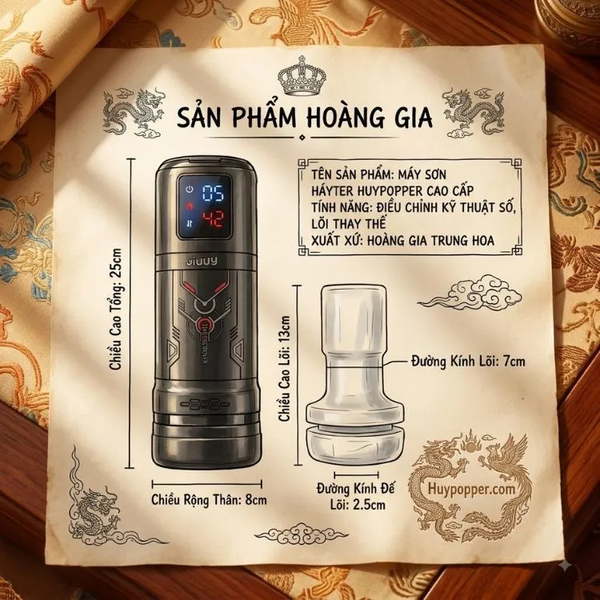 Cốc Sục Tự Động Có Nhiệt Anthea | Tỏa Nhiệt 42°C Điều Khiển Qua App 100 Kiểu Thụt Rung