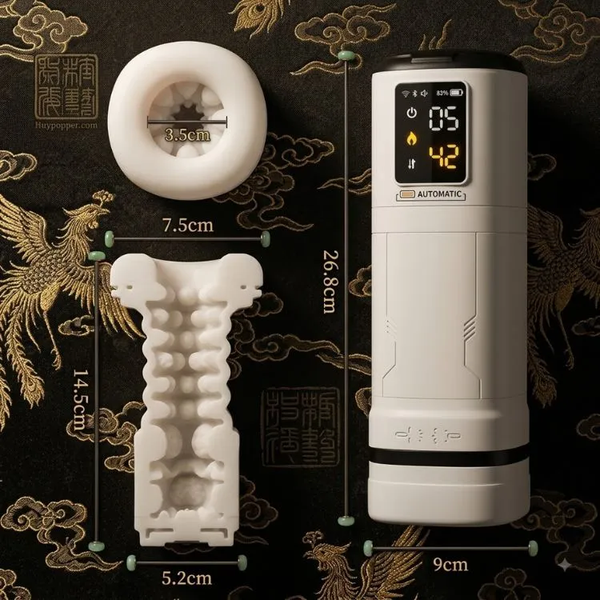 Máy Sục Tự Động Cho Nam Verna | Tỏa Nhiệt 42°C Vừa Rung Vừa Sục Nhỏ Gọn Cực Phê