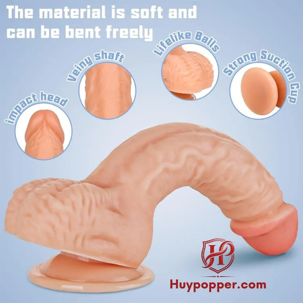 Dương Vật Giả Appius Form Dài Đế Hít Tường Chắc