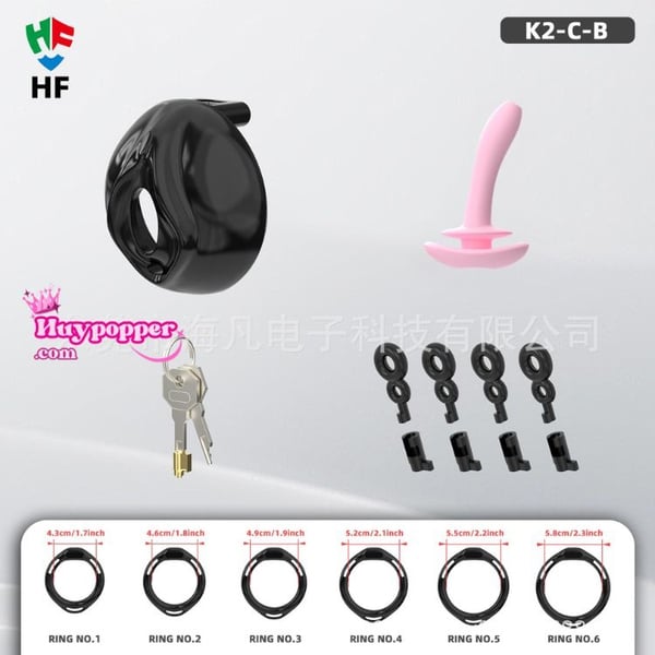 Khóa Dương Vật Hình Âm Đạo K2-C - Chất Liệu Siêu Nhẹ, Tàng Hình Qua Cổng Sân Bay