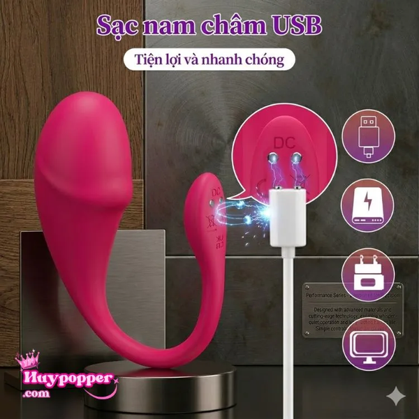Trứng rung cho cặp đôi yêu xa Augusta kết nối app Love Spouse gọi video call