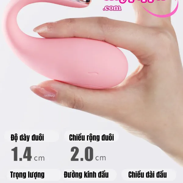 Trứng Rung Cá Heo Điều Khiển Từ Xa Bằng App