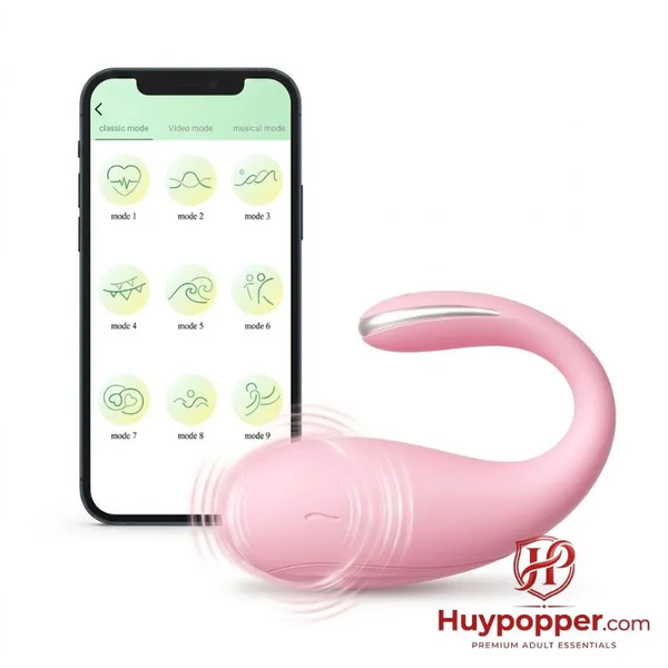 Trứng Rung Cá Heo Bỏ Túi Venus App Thông Minh 9 Chế Độ
