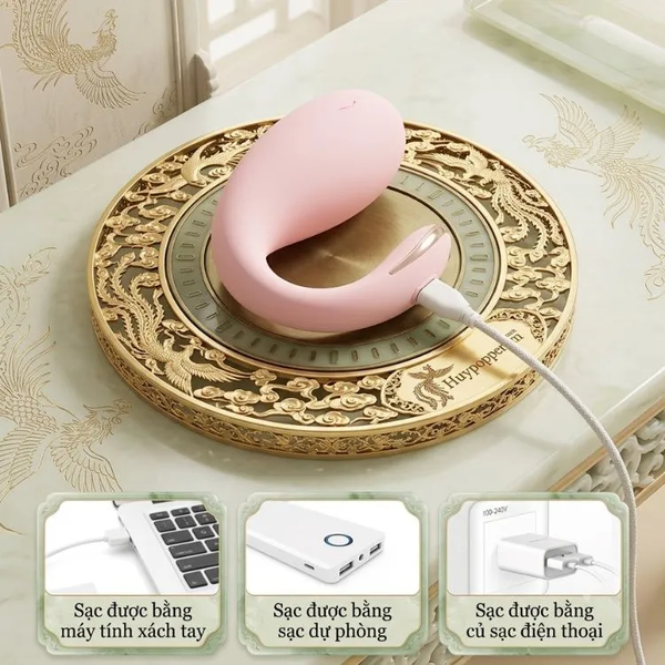 Trứng Rung Cá Heo Bỏ Túi Venus App Thông Minh 9 Chế Độ