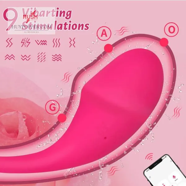 Trứng Rung Điều Khiển Từ Xa Bằng App Love Spouse