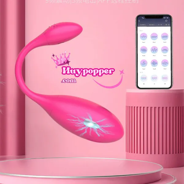 Trứng Rung Sốc Điện Điều Khiển Từ Xa Bằng App Levett