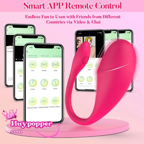 Trứng rung Love Spouse điều khiển từ xa sạc nam châm