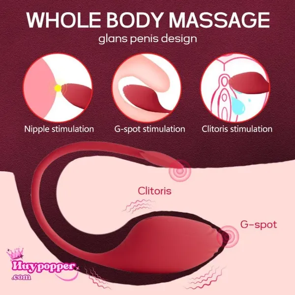 Trứng Rung App Succubus – Điều Khiển Qua Điện Thoại, Rung Theo Nhạc