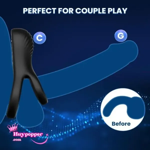 Vòng đeo dương vật có rung thông minh