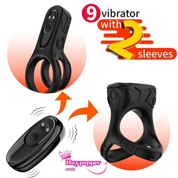 Vòng đeo dương vật có rung thông minh