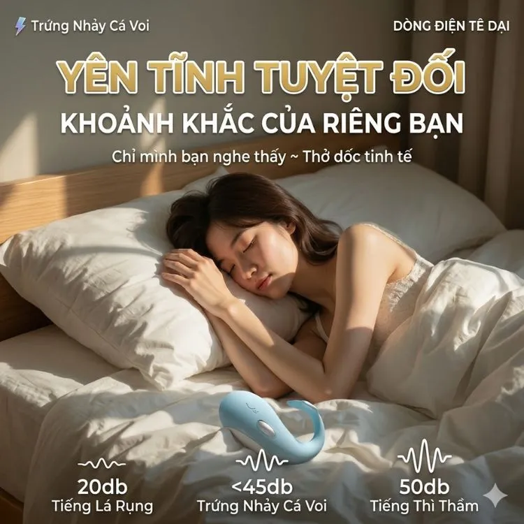 Trứng nhảy cá voi sốc điện vận hành siêu yên tĩnh với độ ồn được kiểm soát chặt chẽ dưới 45 decibel giữ không gian riêng tư tuyệt đối. Trứng nhảy cá voi sốc điện vận hành siêu yên tĩnh với độ ồn được kiểm soát chặt chẽ dưới 45 decibel giữ không gian riêng tư tuyệt đối.