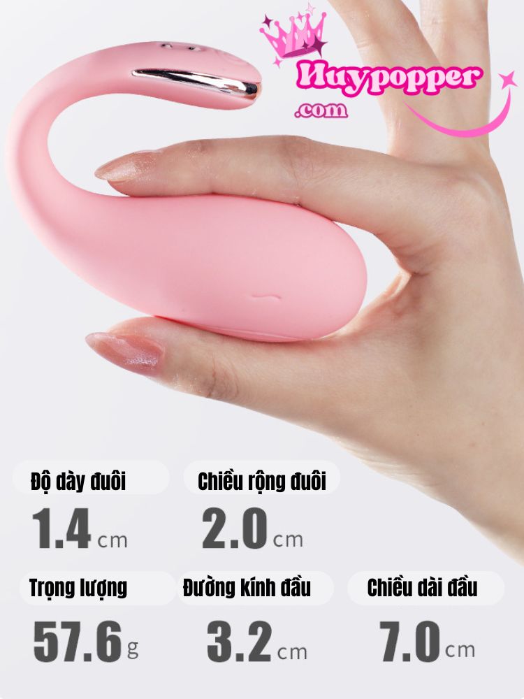 Trứng rung cá heo có kích thích nhỏ gọn và trọng lượng nhẹ Trứng rung cá heo có kích thích nhỏ gọn và trọng lượng nhẹ