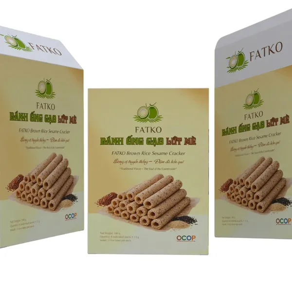 Bánh Ống Gạo Chuối FATKO