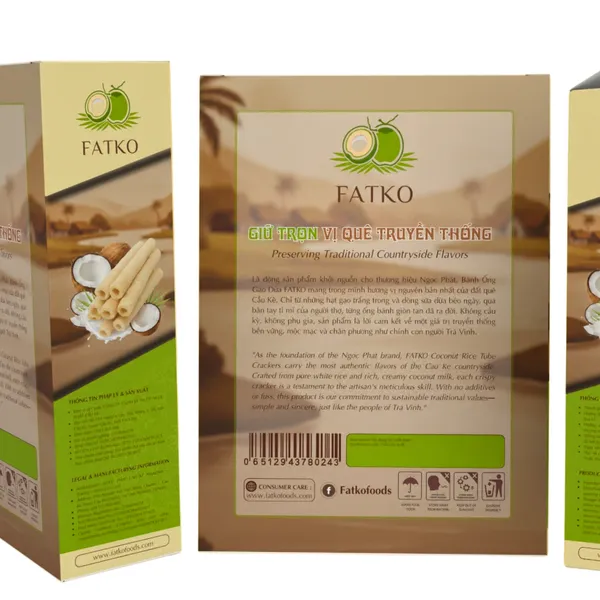 Bánh ống Gạo Dừa FATKO