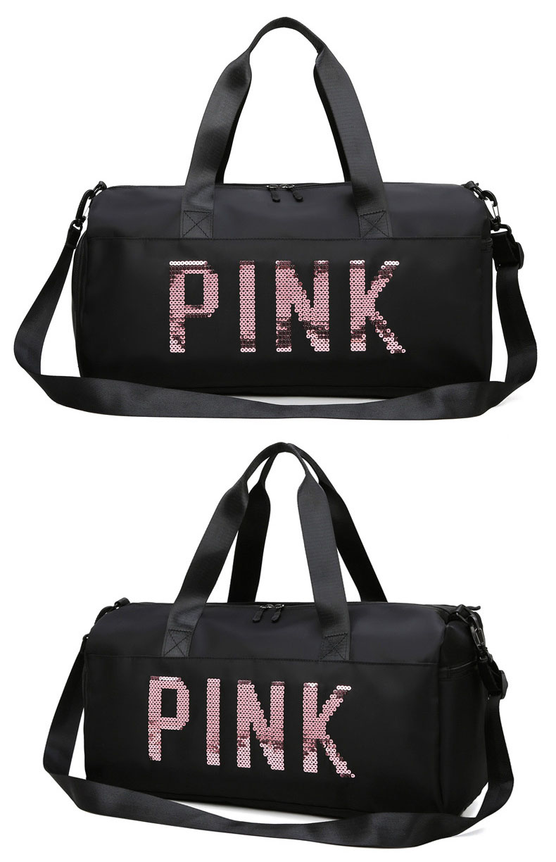 Túi du lịch thể thao thời trang Pink siêu đẹp có ngăn đựng giày cao cấp Shalla (Túi xách du lịch giá sỉ)