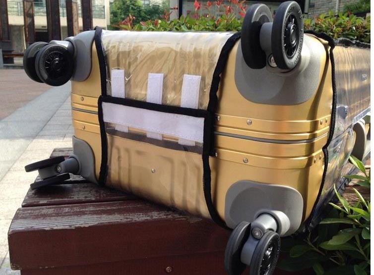 Bao trùm bọc vali nhựa 28 inch cao cấp trong suốt SWE98 Shalla (bao trùm bọc vali chuyên giá sỉ)
