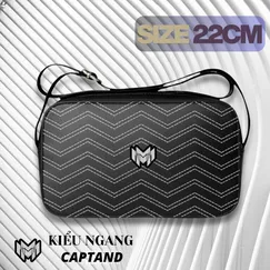 Túi đeo vai nam nữ kiểu ngang 22CM CAPTAND MEN siêu chất [XƯỞNG GIÁ SỈ]