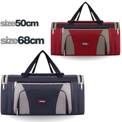 Túi trống du lịch cỡ đại - cỡ trung BIG-OXFORD viền tròn shalla nhiều ngăn tiện lợi