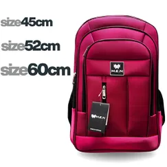 Balo văn phòng size đại - 60cm, trung - 52cm,  nhỏ - 45cm Round Men kháng nước 