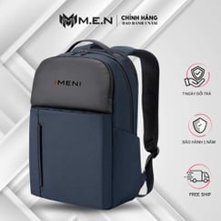 Balo có nắp gặp thời trang vừa laptop 15inch Unisex Cao Cấp Chống nước IMENI MINS