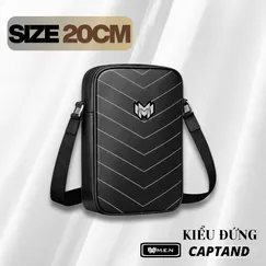 Túi đeo chéo hiện đại kiểu đứng 20CM CAPTAND MEN chất lượng [GIÁ TỐT]  