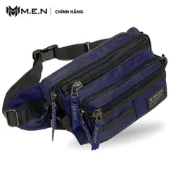 Túi đeo bụng cao cấp 6 ngăn ĐB84 rêu - đen vải dày dặn Túi đeo bụng cao cấp 6 ngăn ĐB84 rêu - đen vải dày dặn