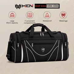 Túi du lịch size trung 50cm 4 màu 7 ngăn KIUMAN phong cách nhật bản