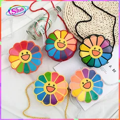 Túi đeo chéo cho bé và người lớn Hoa Daisy nhiều màu LHT22 Shalla