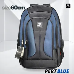 Balo nam nữ năng động size đại 60cm PERT M.E.N nhiều ngăn