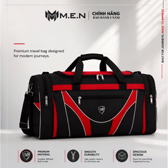 Túi du lịch big size 65cm 4 màu 7 ngăn KIUMAN phong cách nhật bản.