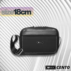 Túi đeo chéo hiện đại unisex 18CM CENTO Men chuẩn mẫu