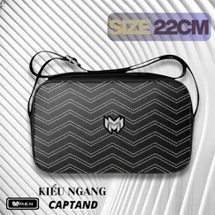 Túi đeo vai nam nữ kiểu ngang 22CM CAPTAND MEN siêu chất [XƯỞNG GIÁ SỈ]