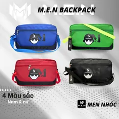 Túi đeo chéo nam nữ thời trang Men Nhóc nhiều màu sắc Túi đeo chéo nam nữ thời trang Men Nhóc nhiều màu sắc