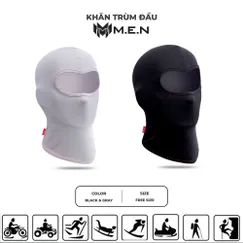 Khăn trùm đầu Basic men tạo được nhiều kiểu siêu chất  