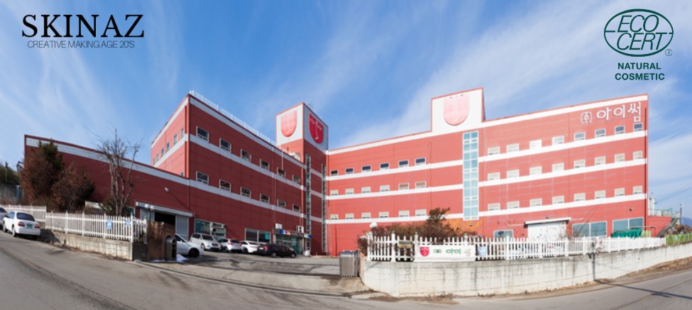 nha may san xuat skinaz tai han quoc