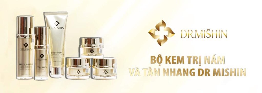 Combo trị nám và tàn nhang Dr. Mishin 