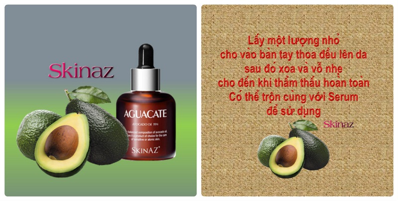 Tinh chất bơ Aguacate Avocado Oil 99,6% - Skinaz (3)