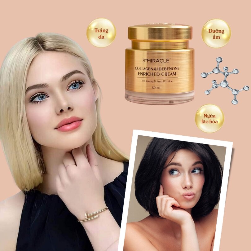 Công dụng Kem Collagen & Idebenone S+Miracle