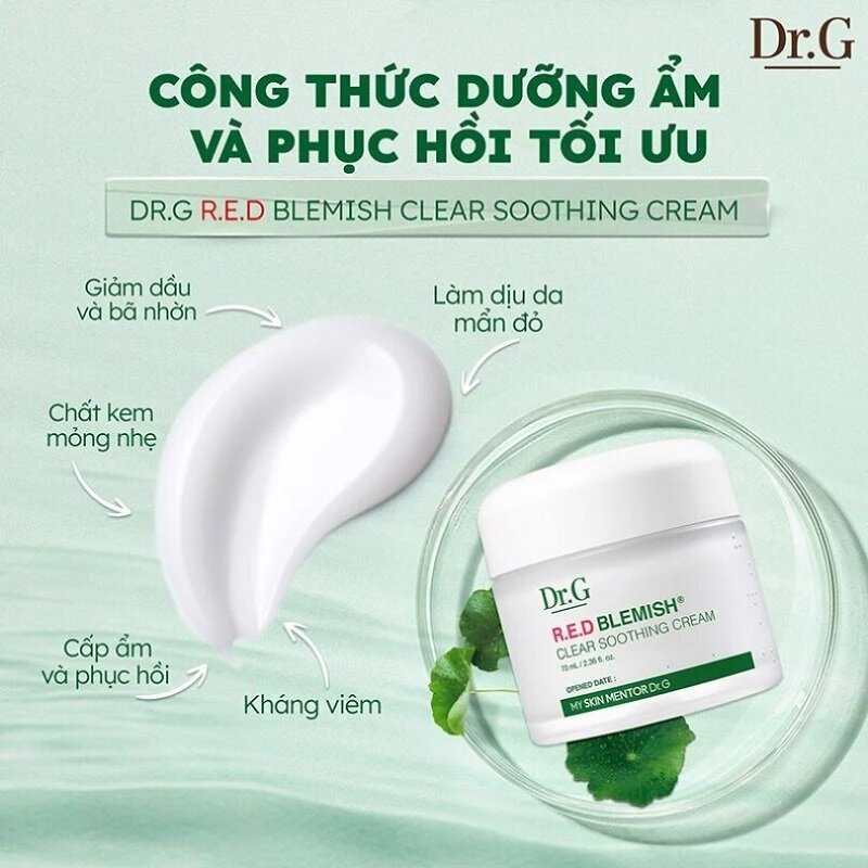 kem-duong-dr-g-r-e-d-blemish-clear-soothing-cream