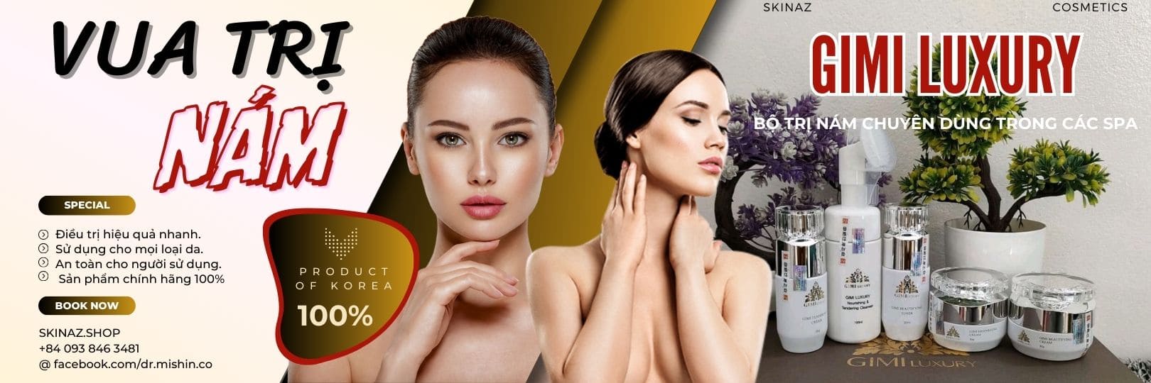 Kem trị nám Gimi Luxury Hàn Quốc Chính Hãng 2024
