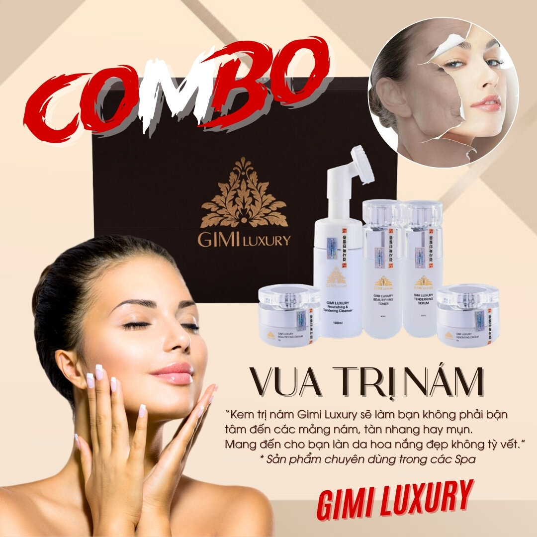 Kem trị nám Gimi Luxury phiên bản mới 2024