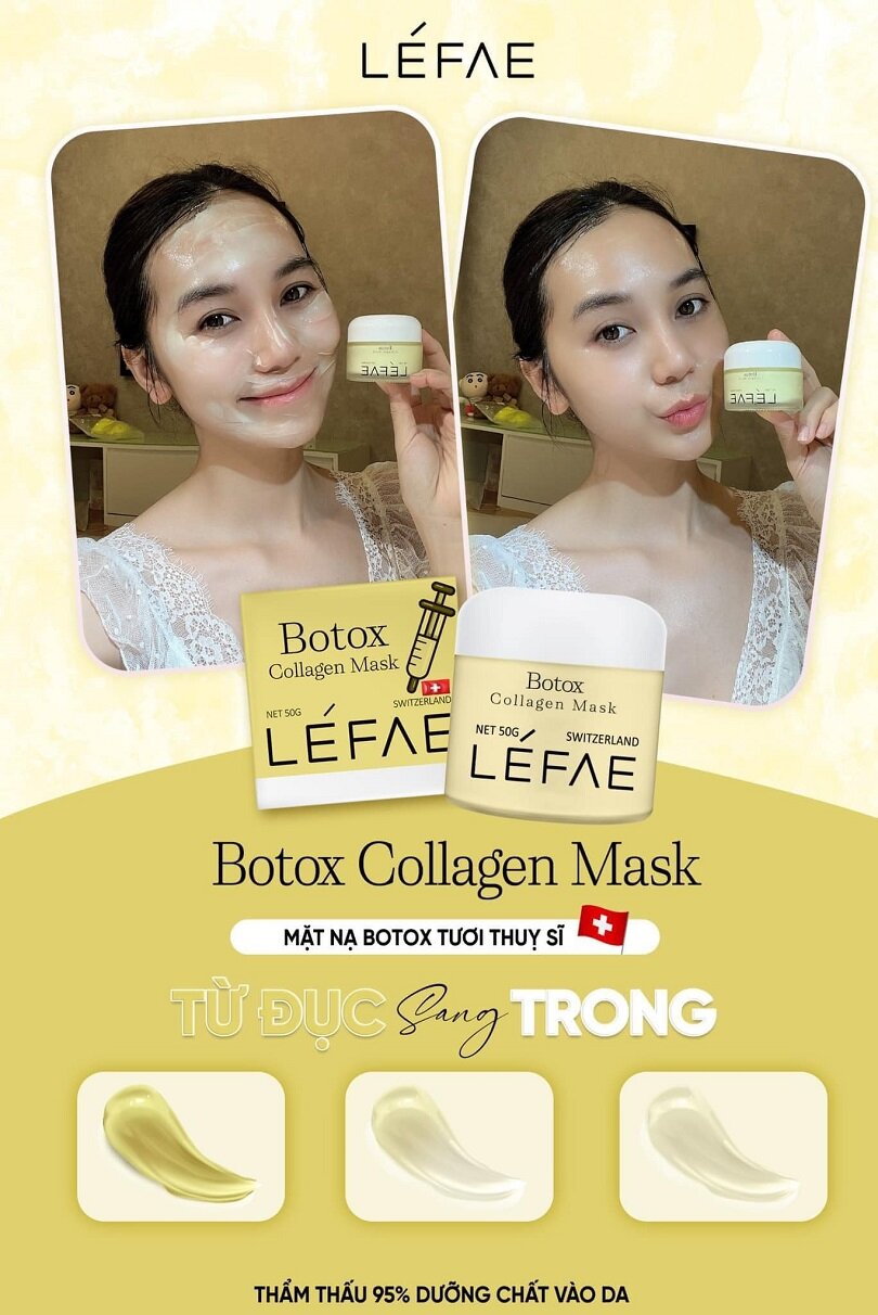 Mua Mặt nạ Botox Collagen Mask ở đâu?