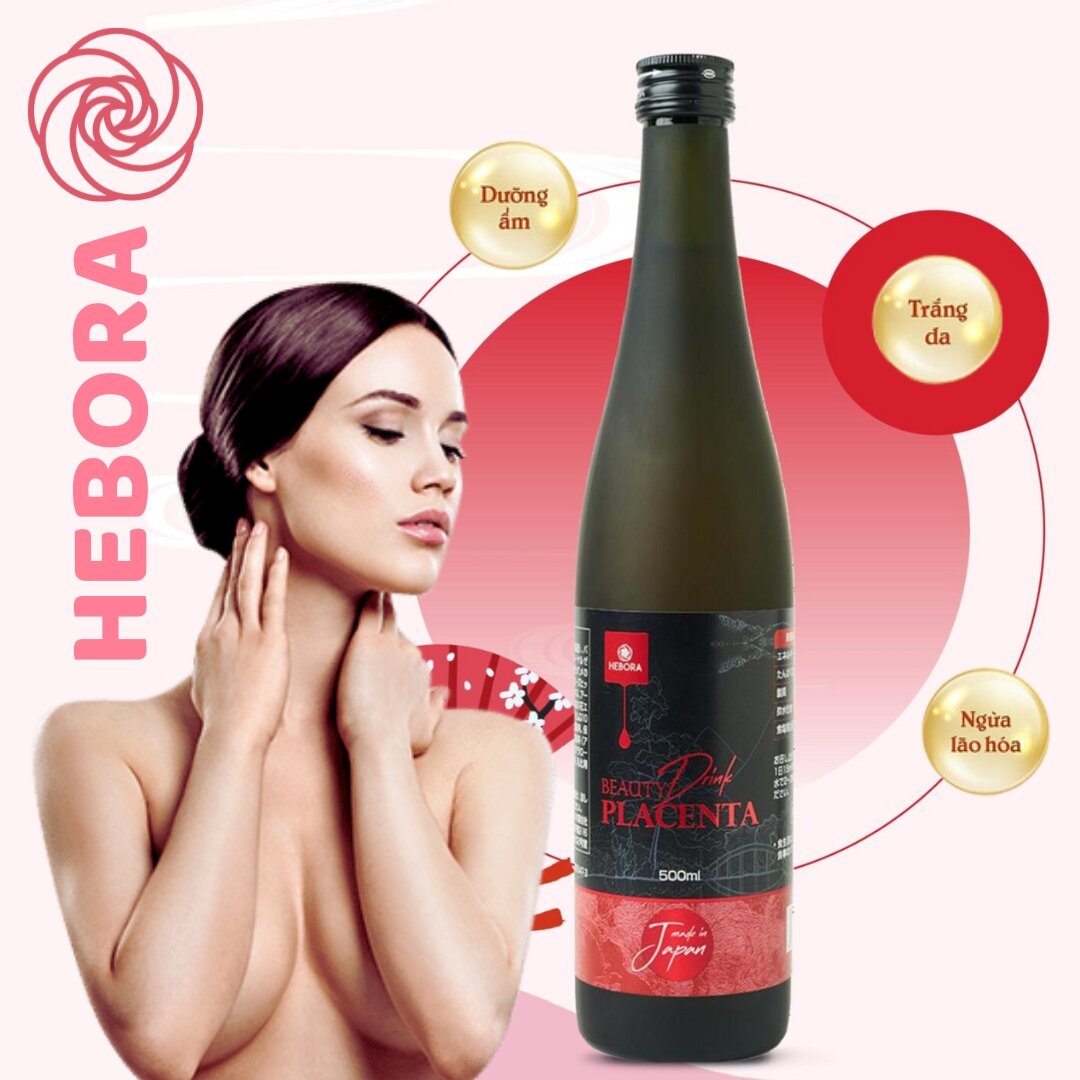 Nước uống tế bào gốc nhau thai Hebora 500ml