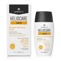 Kem chống nắng Heliocare 360° Mineral Tolerance Fluid SPF 50+ PA++++ 