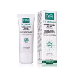 Kem Chống Nắng MartiDerm The Originals Proteos Screen SPF50+ Fluid Cream Phổ Rộng 