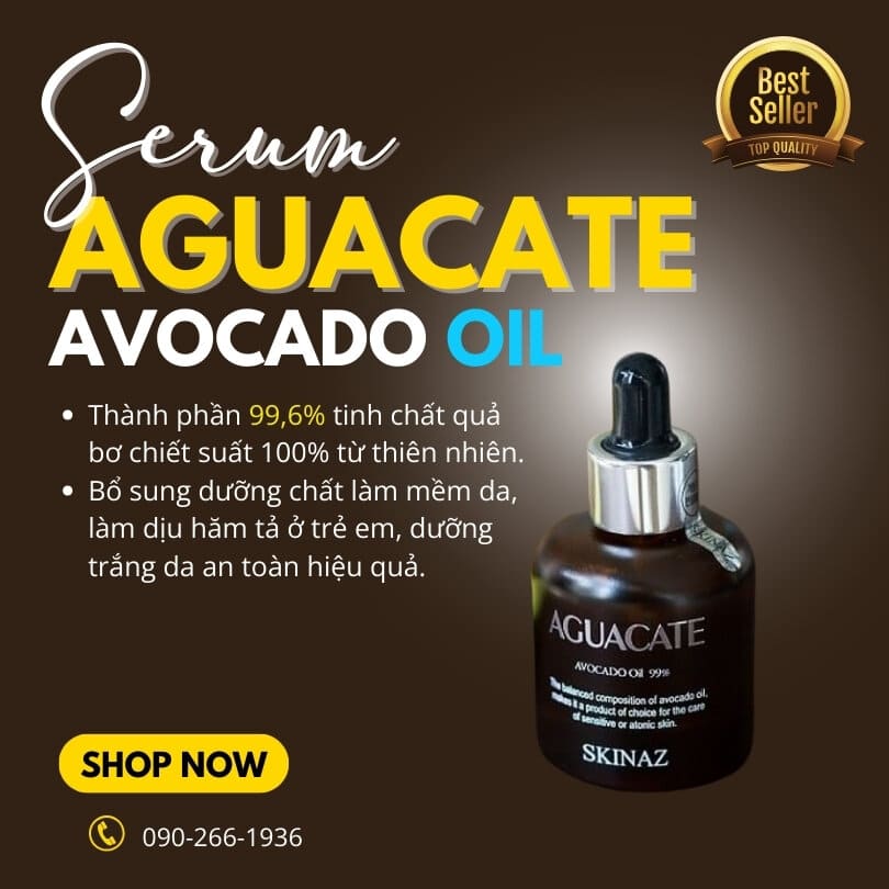 Giá Tinh chất Bơ Skinaz Aguacate Avocado Oil 99,6% mẫu mới được công bố trên toàn hệ thống phân phối tại Việt nam là : 790,000 ₫, hiện tại giá ưu đãi chỉ còn 590,000 ₫ / lọ 30 ml (dùng trong 6 tháng).
