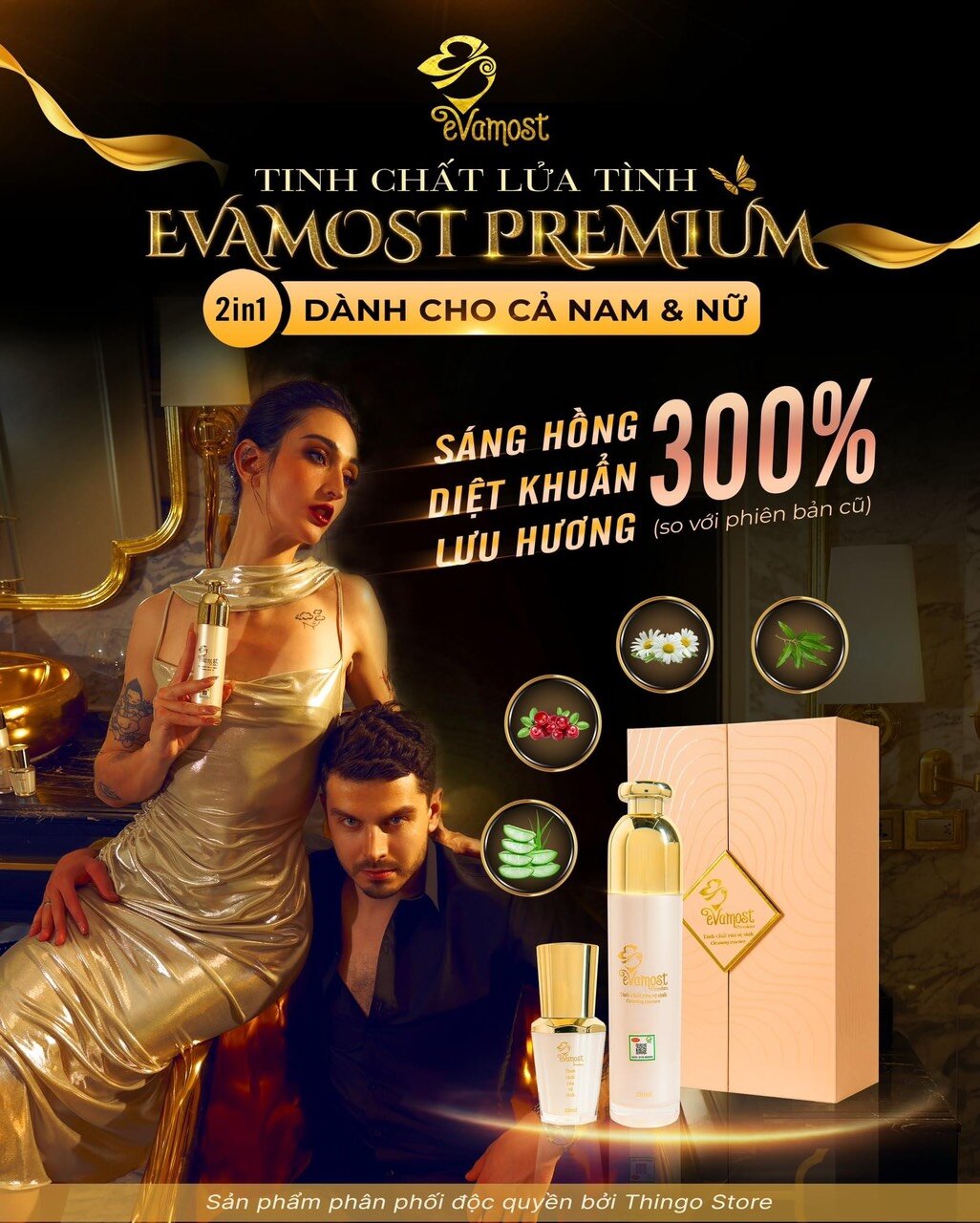 Tinh Chất Vệ Sinh Evamost Premium 120ml