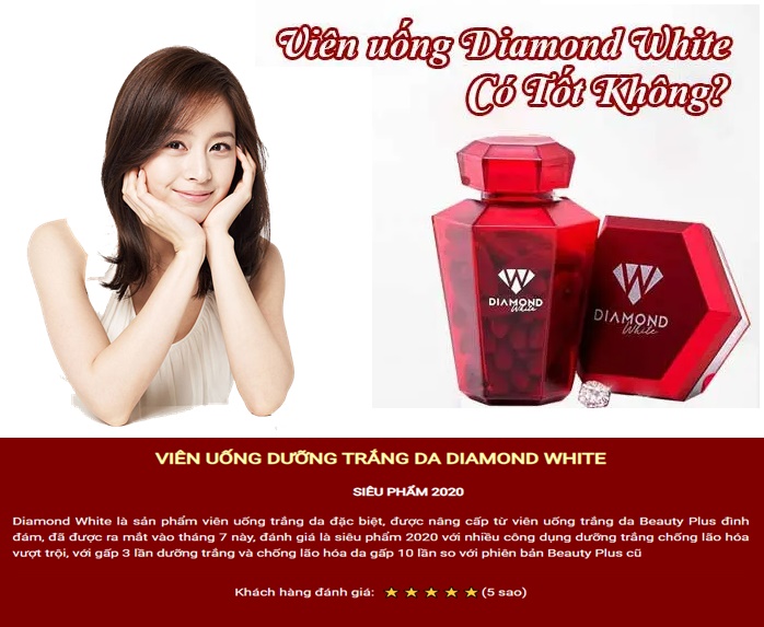 vien uong trang da diamond white