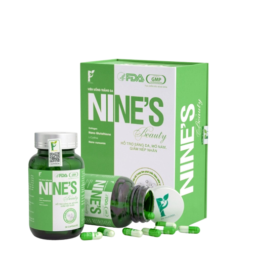 Viên uống trắng da Nine's Beauty mẫu mới